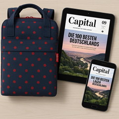 [Knaller] Capital Digital E-Paper für 75,04€ mit bis zu 80€ Gutschein (z.B. 75€ Amazon) + gratis reisenthel Rucksack (Wert 34,99€)