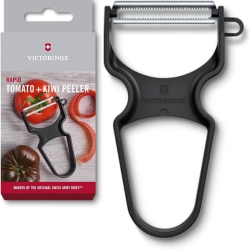 Victorinox RAPID Sparschäler in Schwarz ist der praktische Küchenhelfer für nur 4,90€ (Vergleich: 10,40€)