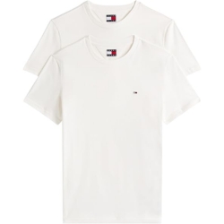Tommy Jeans Herren T-Shirt (2er-Pack) in Ecru, Gr.: XS, S, XXL – 5XL für nur 27,00€ (Vergleich: 37,77€)
