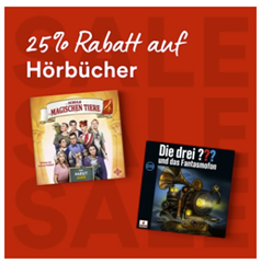 Thalia: nur dieses Wochenende 25% Rabatt auf Hörbücher