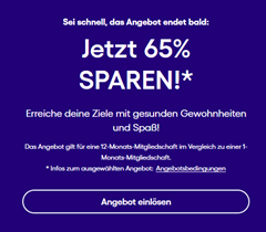 WeightWatchers: 65% Rabatt für 12 Monate – somit nur 8,75€/Monat