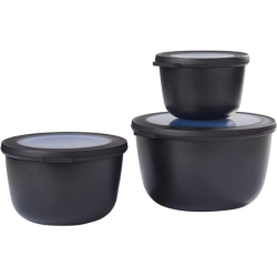 Mepal Cirqula Round 3-teiliges Multischalen-Set in Nordic Black ist für nur 14,50€ (Vergleich: 19,99€)
