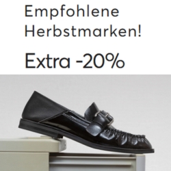 [nur noch heute] eSchuhe: 20% Rabatt auf den Warenkorb ab 39€ Bestellwert