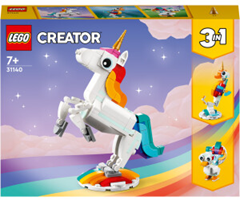 LEGO Creator 3-in-1 Magisches Einhorn für 6,59€ (Vergleich: 10,48€)