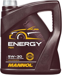 MANNOL Energy 5W-30 Motoröl 5 L für 13,76€ (Vergleich: 19,75€)