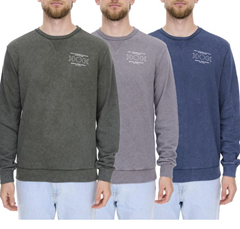 3 x SKY REBEL Herren Rundhals-Pullover für 29,97€