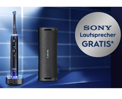 Oral-B iO Series 9 oder 10 bestellen + gratis Sony Lautsprecher erhalten