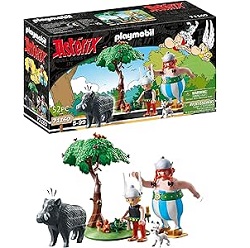 Playmobil Asterix Wildschweinjagd mit kippbarem Baum (71160) für 8,49€ (Vergleich: 17,86€)