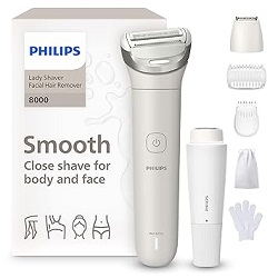 Philips Lady Shaver Series 8000 Kabelloser elektrischer Rasierer BRL159/00 für 49,99€ (Vergleich: 56,99€)