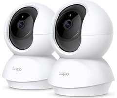 Tapo TP-Link C200 360° WLAN-Kamera 2er-Pack für 37,29€ (Vergleich: 49,72€)
