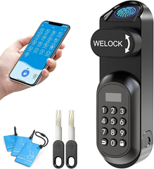 Smart Lock U81 (mit Fingerabdruck, Code, RFID) für 179€