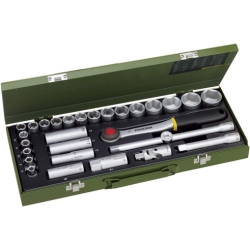 Proxxon 1/2″ Steckschlüsselsatz (29-tlg.) im Stahlkasten für nur 49,99€ (Vergleich: 66,92€)