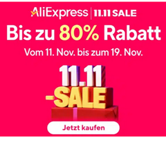 AliExpress Singles Day Sale 2025 mit guten Rabatten & Rabattkombinationen
