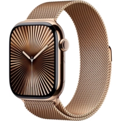 APPLE Watch 10 Titan Smartwatch (Cellular) mit Milanaise-Armband für nur 555,00€ (Vergleich: 682,99€)