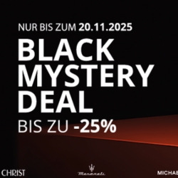 Christ: Black Mystery Deals mit bis zu -25% auf Uhren & Schmuck