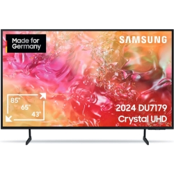 Samsung 75 Zoll Crystal UHD 4K TV (DU7179, 2024er Modell) für nur 599€ (Vergleich: 698,90€)
