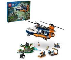 LEGO City Dschungelforscher-Hubschrauber (60437) für 57,44€ (Vergleich: 69,59€)