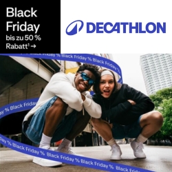 Decathlon: Black Week Angebote – bis zu 50% Rabatt + jeden Tag ein neuer Tagesdeeal