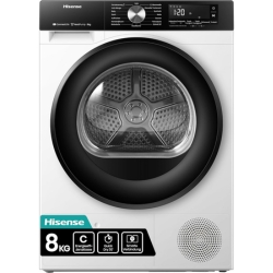 Hisense 8KG Wärmepumpentrockner (DH3S802BW3) für nur 388,00€ (Vergleich: 446,88€)