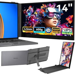 Blackview Laptop Bildschirm Erweiterung (14″ FHD IPS) für 129,99€