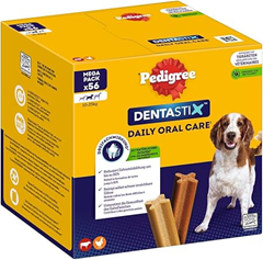 Pedigree DentaStix Hundesnacks (56 Stück, mittelgroße Hunde) für nur 7,82€ im Sparabo