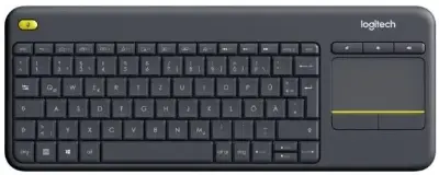 Logitech K400 Plus Wireless Touch Tastatur für 27,99€ (statt 32€)