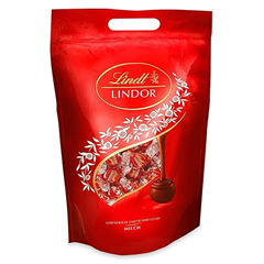 Lindt LINDOR Vollmilch 2kg Beutel (ca. 155 Kugeln) für 48,49€ (Vergleich: 57,64€)