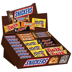 Mars, Snickers, Balisto & mehr Mixed Schokoriegel Box (72 Riegel) für nur 36,80€ im Sparabo (Vergleich: 47,99€)