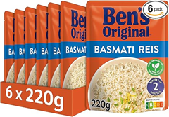 BEN’S ORIGINAL™ Express Reis Basmati (6 x 220g) für nur 7,74€ im Sparabo