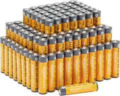 [Top] Amazon Basics AAA-Alkali-Hochleistungsbatterien (100 Stück) für nur 13,58€ im Sparabo