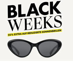 Fielmann: 25% Extra-Rabatt auf alle reduzierten Sonnenbrillen