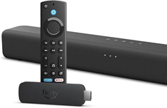 Amazon Fire TV Stick 4K Max + Fire TV Soundbar Bundle für 129,99€ (Vergleich: 196,92€)