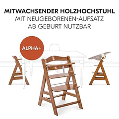 hauck Hochstuhl Alpha+ Newborn Set (2in1 Bouncer) für 139,90€ (Vergleich: 159,90€)