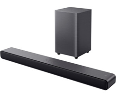 TCL S55HE 2.1 Soundbar mit kabellosem Subwoofer (Dolby Atmos, DTS:X) für 89,00€ (Vergleich: 107,47€)