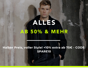 Dress-for-less: Mindestens 50% Rabatt auf Alles + 10% Extra ab 75€