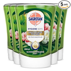 Sagrotan No-Touch Nachfüller „Blühende Apfelwiese“ (5er Pack) für nur 10,07€