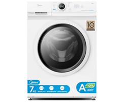 Midea Waschmaschine (7kg, 1400 U/min, EEK A) für 279,39€ (Vergleich: 339,99€)
