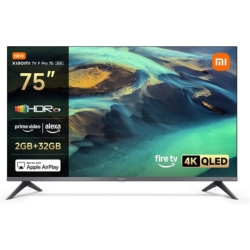 Xiaomi 75 Zoll 4K QLED Smart TV (Fire TV Pro) für nur 489,00€ (Vergleich: 599€)