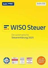 WISO Steuer 2026 (Steuerjahr 2025) für 23,99€ (Vergleich: 27,95€)