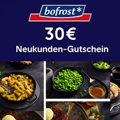 Bofrost*: 30€ Neukundengutschein (ab 60€ einlösbar)