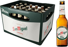 San Miguel Especial Premium Lager (24 x 0.33 l) für nur 14,24€ (59 Cent je Flasche)