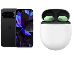 Google Pixel 9 Pro (128GB) + Pixel Buds Pro 2 gratis für 29,00€ mit o2 Blue L (80 GB 5G) für 24,99€/Monat