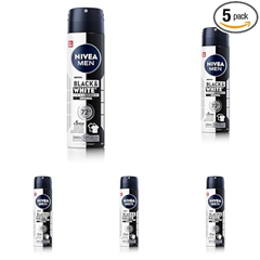 NIVEA MEN Black & White Deo Spray 5er-Pack (5x 150ml) für 8,45€ (Vergleich: 13,75€)