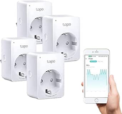 Tapo P110 WLAN Smart Steckdose mit Strommessung (4er-Pack) für 29,90€ (Vergleich: 33,95€)
