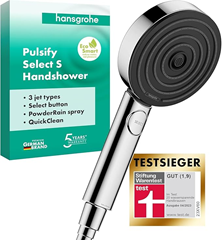 hansgrohe Pulsify Select S Wassersparender Duschkopf für 22,93€ (Vergleich: 28,20€)