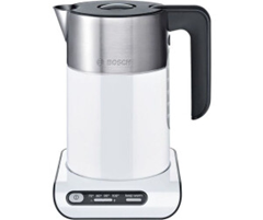 Bosch Styline Wasserkocher (1,5L, Temp-Wahl) für 53,99€ (Vergleich: 62,67€)