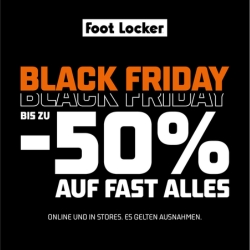 Foot Locker: Black Friday Deals mit bis zu 50% Rabatt auf fast alles