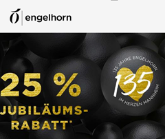 Engelhorn: 25% EXTRA-Rabatt auf ausgewählte Produkte + Extra Bonuspunkte