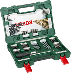 Bosch 91tlg. Titanium-Bohrer- und Bit Set V-Line für 22,97€ (Vergleich: 30,87€)