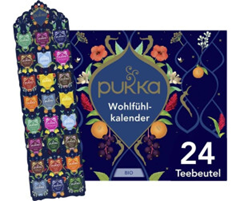Pukka Bio Tee Adventskalender 2025 (24 Beutel) für 9,99€ (Vergleich: 14,09€)